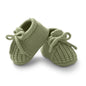 DovFanny Baby Booties Newborn Baby First Shoes Cozy Warm Knit Soft Booties for Toddler Infant Boy Girl