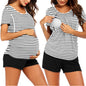 Ekouaer Womens Maternity Pajamas Nursing Pjs for Breastfeeding Soft Postpartum Lounge Sets Sleepwear Layer Pregnancy Clothes