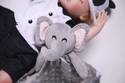 Pro Goleem Duck Security Blanket Soft Yellow Baby Lovey Unisex Lovie Baby Gifts for Newborn Toddler Snuggle Toy Stuffed Animal 16 Inch