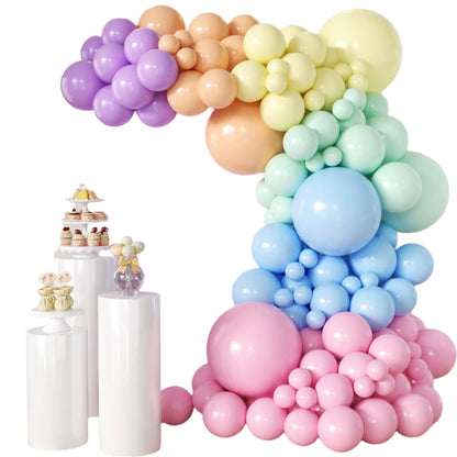 155Pcs Sage Green White Gold Balloon Garland Arch Kit with Gold Confetti Balloons for Graduation Baby Shower Decor Happy Birthday Party Wedding Jungle Decorations