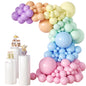 155Pcs Sage Green White Gold Balloon Garland Arch Kit with Gold Confetti Balloons for Graduation Baby Shower Decor Happy Birthday Party Wedding Jungle Decorations