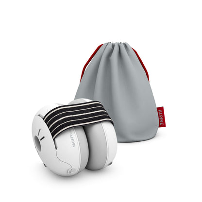 Alpine Muffy Baby Ear Protection for Babies and Toddlers up to 36 Months - CE & ANSI Certified - Noise Reduction Earmuffs - Comfortable Baby Headphones Against Hearing Damage & Improves Sleep - Green