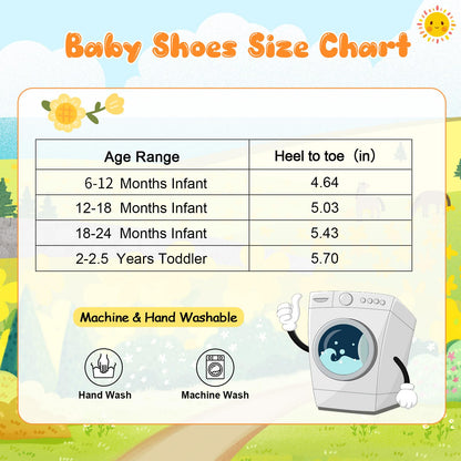 JIASUQI Baby Shoes for Toddler Boys Girls Sneakers Slip on Walking Shoes for Babies