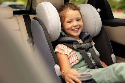 Maxi-Cosi Pria All-in-One Convertible Car Seat, Rear Facing Car Seat for Infants from 4-40 lbs, Forward Facing Car Seat up to 100 lbs in Booster Seat Mode, Rose Pink Sweater