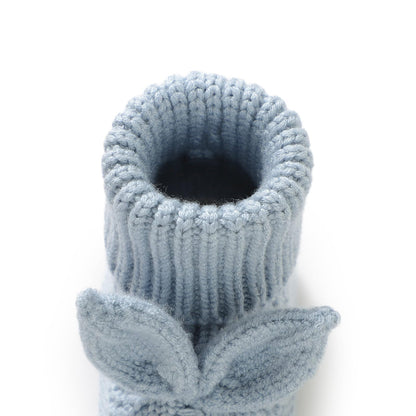 Baby Booties Newborn First Walkers Soft Knit Boots Warm Knitted Crib Shoes for Boy Girl Crochet Infant Sock