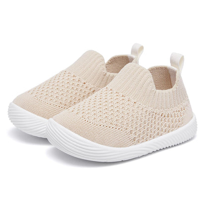 MORENDL Baby Shoes Toddler Walking Sock Shoes Non-Slip Breathable Boys & Girls Sneakers Infant Tennis Shoes