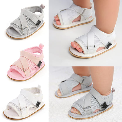Baby Girls Boys Summer Sandals Unisex Infant Premium Soft Anti-Slip Rubber Sole Toddler Outdoor Beach Walking Shoes