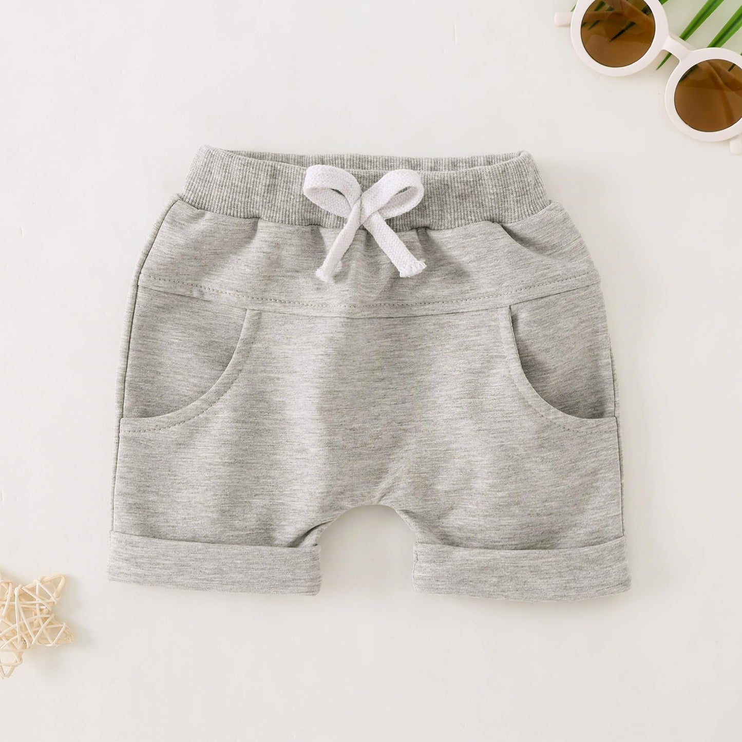 Yvowming Toddler Baby Boy Clothes Kids Summer Truck Print T Shirt Short Set with Pockets 0-4T