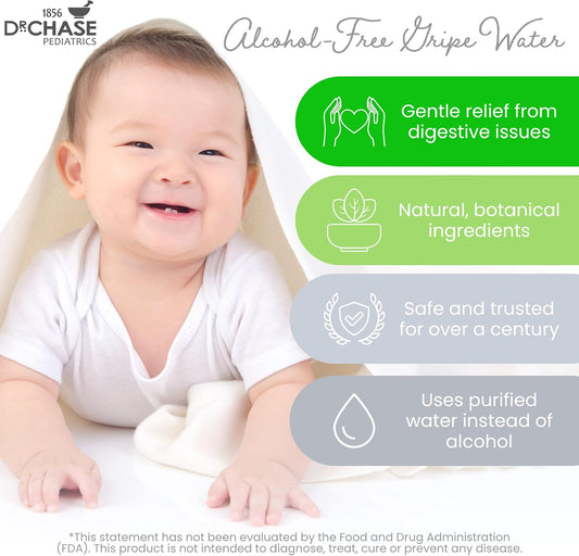 KOLIK Gripe Water Alcohol-Free - Baby’s Colic Relief - Gripe Water For Babies & Infants - Baby Gas Relief For Cramps, Stomach Discomfort & Hiccups - Newborn Essentials - 150ml (5 fl. oz.)
