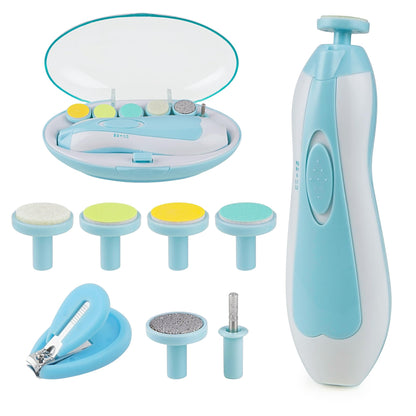 OTTOLIVES Baby Healthcare and Grooming Kit, 24 in 1 Baby Electric Nail Trimmer Set Newborn Nursery Health Care Set for Newborn Infant Toddlers Baby Boys Girls Kids (0-3 Years+) (Green)