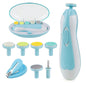 OTTOLIVES Baby Healthcare and Grooming Kit, 24 in 1 Baby Electric Nail Trimmer Set Newborn Nursery Health Care Set for Newborn Infant Toddlers Baby Boys Girls Kids (0-3 Years+) (Green)