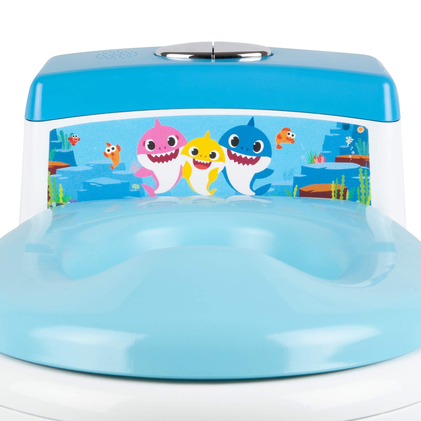 The First Years Disney Minnie Mouse Potty Training Toilet and Toddler Toilet Seat - Toilet Training Potty with Fun Flushing and Cheering Sounds,Pink