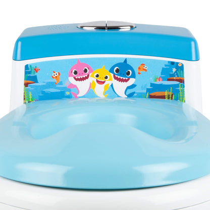 The First Years Disney Minnie Mouse Potty Training Toilet and Toddler Toilet Seat - Toilet Training Potty with Fun Flushing and Cheering Sounds,Pink