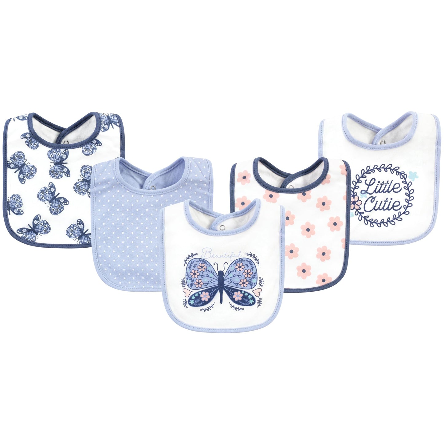 Hudson Baby Unisex BabyCotton Bibs