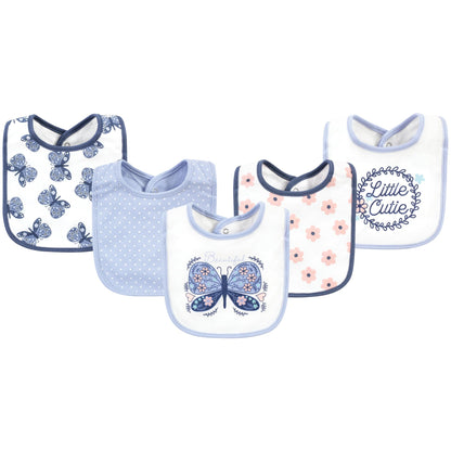 Hudson Baby Unisex BabyCotton Bibs