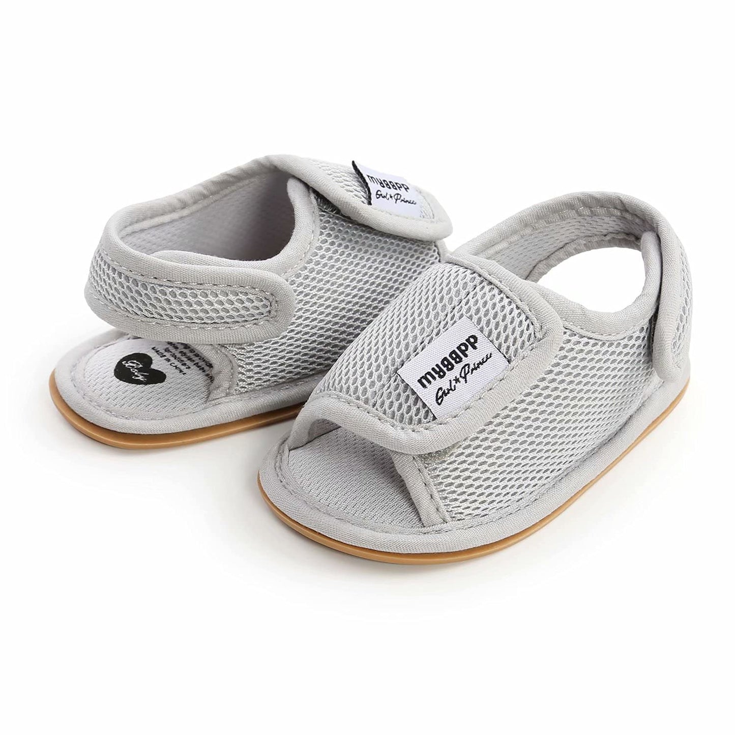 Baby Girls Boys Summer Sandals Unisex Infant Premium Soft Anti-Slip Rubber Sole Toddler Outdoor Beach Walking Shoes