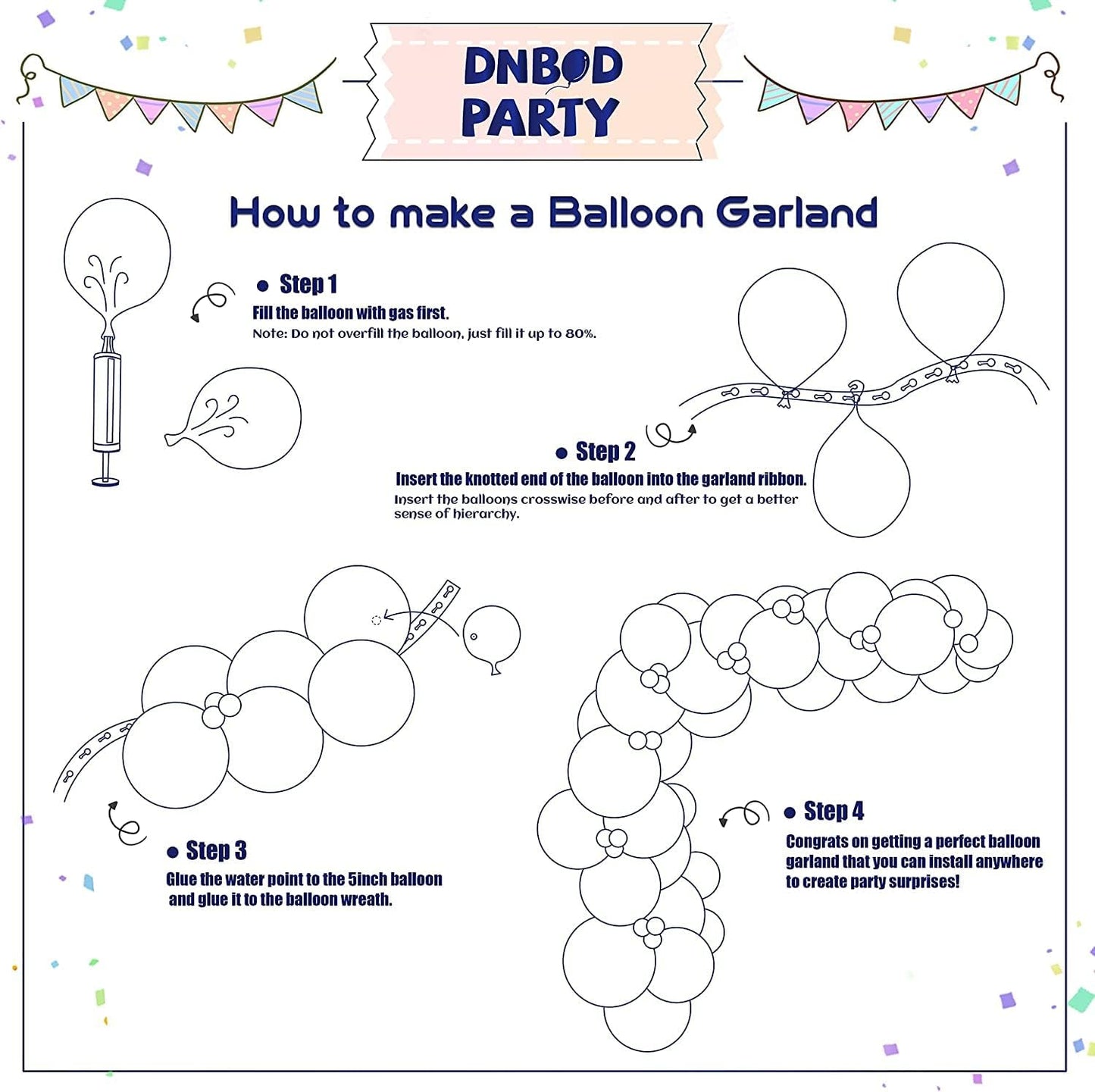 Fairy Butterfly Balloon Arch Kit,125Pcs Pastel Purple Pink Balloon Garland with Butterfly Foil Balloons for Fairytale Birthday Baby Shower Wedding Party Decorations