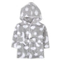 Baby and Infant Bath Robe with Hood and Baby Beach Cover Up for Boys and Girls 0-9 Months (Enchanted Evening)