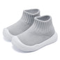 Eashi Baby Boy Girl Non-Skid Indoor Infant Walking Shoes Breathable Warm Elastic Sock Shoes with Memory Sole Protect Toes Outdoor Sneakers