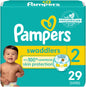 Pampers Baby Diapers - Swaddlers - Size 1, 198 Count, Ultra Absorbent Disposable Infant Diaper