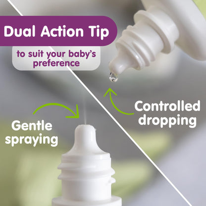 Boogie Baby Nasal Saline Drops Drops, Allergy Relief, Nasal Decongestant, Pack of 1, 2 Bottles Total…