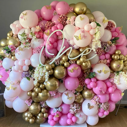 183Pcs Blush Dusty Pink Rose Gold Balloon Arch Kit,Pastel Nude Boho Balloon Garland for Wedding Bridal Shower Girls Birthday Tea Party Decorations Retro Dusty Pink Wedding Decors