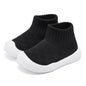 Eashi Baby Boy Girl Non-Skid Indoor Infant Walking Shoes Breathable Warm Elastic Sock Shoes with Memory Sole Protect Toes Outdoor Sneakers