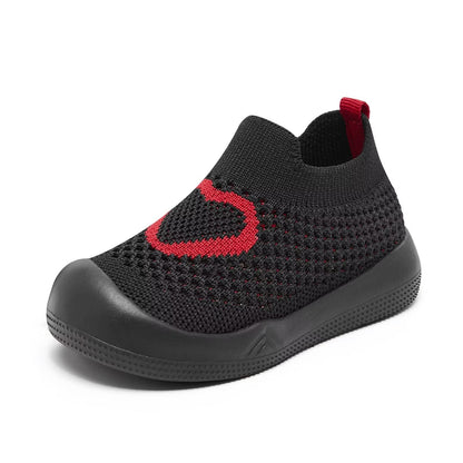 Eashi Baby Boy Girl Non-Skid Indoor Infant Walking Shoes Breathable Warm Elastic Sock Shoes with Memory Sole Protect Toes Outdoor Sneakers