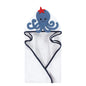 Hudson Baby Unisex Baby Cotton Animal Face Hooded Towel, Pretty Elephant, One Size