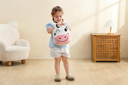 Cute Plush Toddler Backpacks Mini Brown Owl Backpack for Kids Real Littles Backpack for Boy Girl