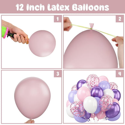 Beige Balloons, 60 PCS 12 Inch Cream Nude Sand White Clear Latex Birthday Balloons for Birthday Baby Shower Wedding Party Decorations