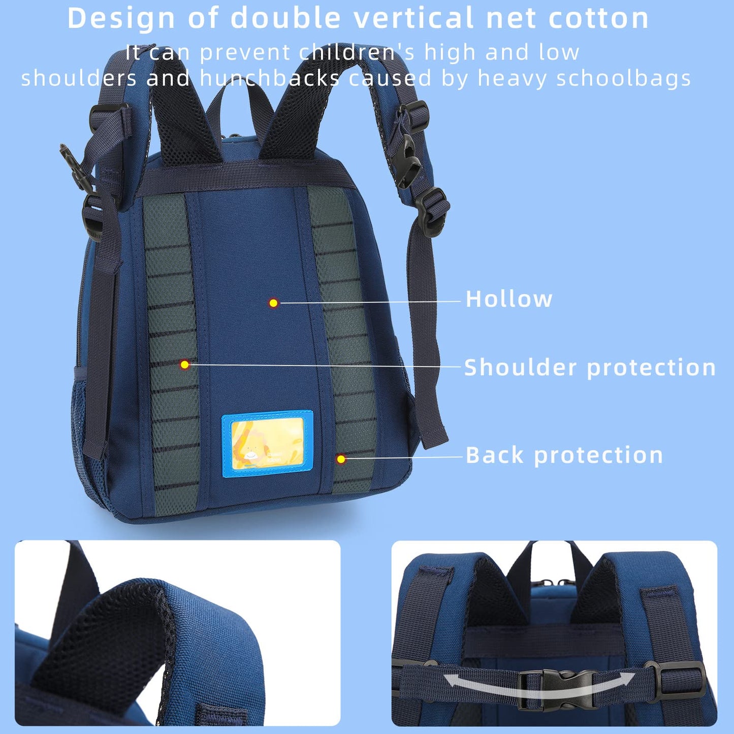 Car Dinosaur Kids Toddler Backpack for Boys and Girls Children Waterproof Preschool Bag(Red Music Party)