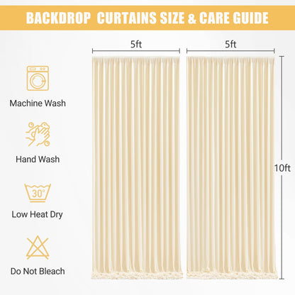 10x10ft Pink Backdrop Curtain with Lights String for Parties Wedding Wrinkle Free Soft Curtains Photo Backdrop Drapes for Girls Birthday Baby Shower Background Decorations 5x10ft, 2 Panels