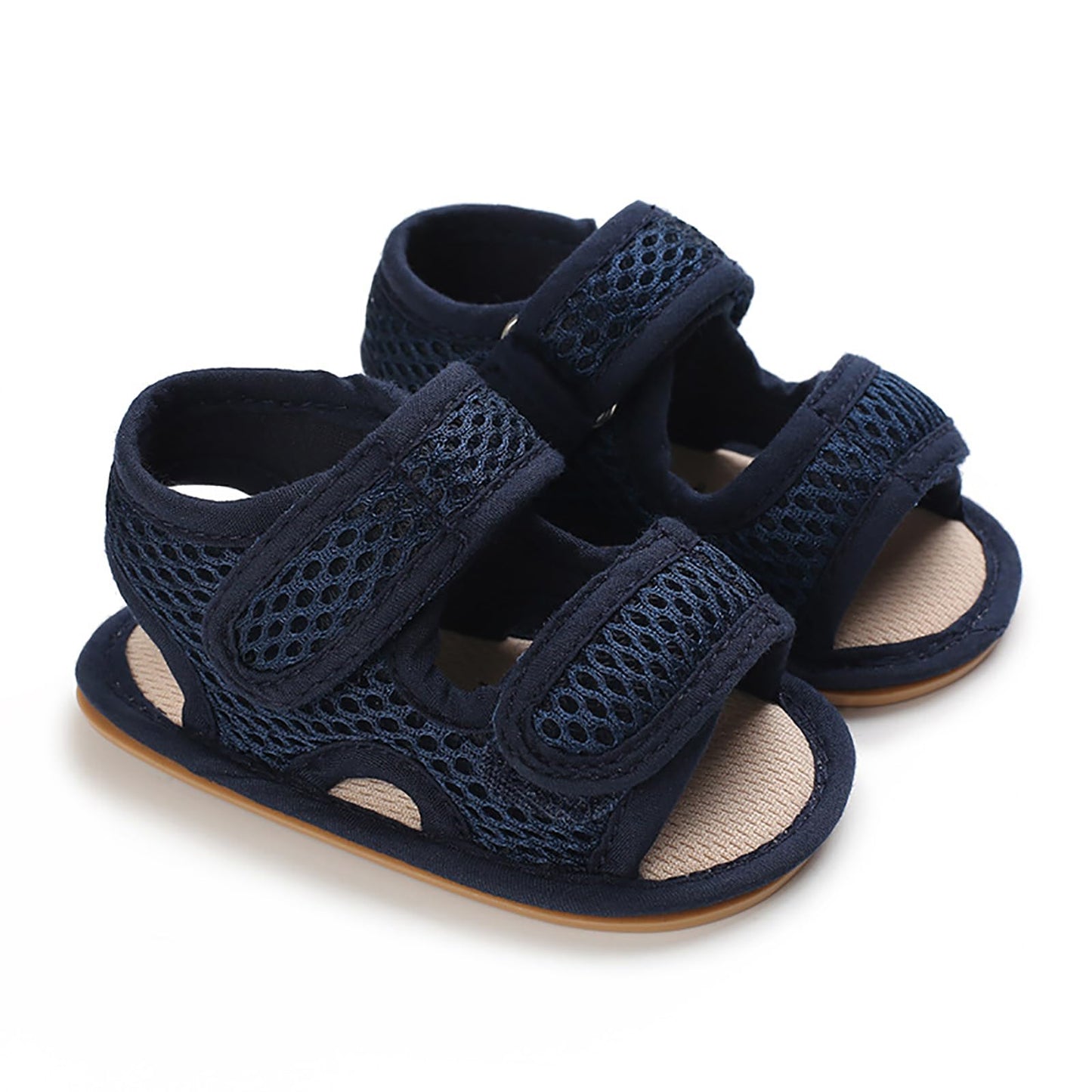 SOFMUO Baby Girls Boys Sparkly Bowknot Sandals Premium Soft Anti-Slip Rubber Sole Infant Summer Outdoor Shoes Toddler First Walkers