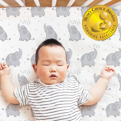 The Peanutshell Crib Bedding Sets, Safari Animals (7 Piece Crib Set)