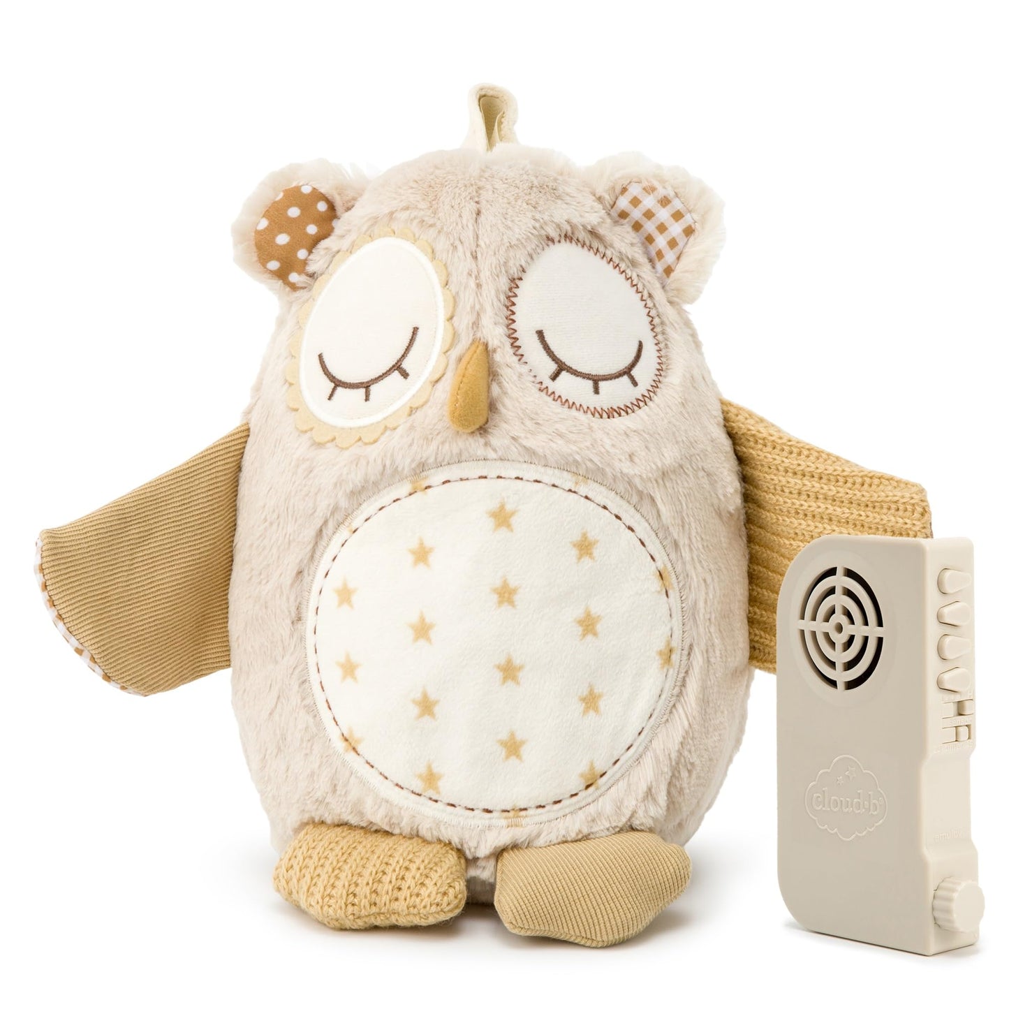 Cloud b Sound Machine with White Noise Soothing Sounds | Cuddly Stuffed Animal & Nomadic Nightlight | Record Parent Voice | Adjustable Settings & Auto-Shutoff | LoveLight™ Buddies - Drake The Dragon™