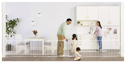 Regalo 192-Inch Super Wide Adjustable Baby Gate and Play Yard, Black, 4-in-1, Bonus Kit, Includes 4 Count (Pack of 1) of Wall Mounts