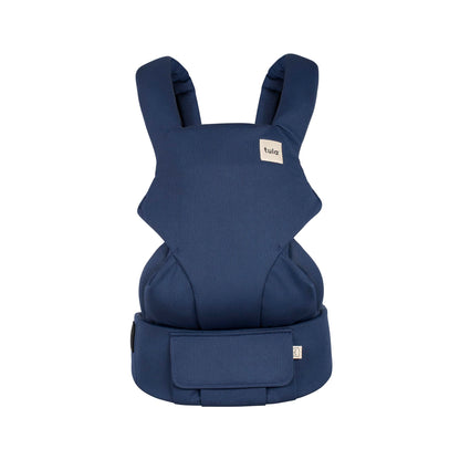 Baby Tula Explore Linen Baby Carrier 7 – 45 lb, Adjustable Newborn to Toddler Carrier, Multiple Ergonomic Positions Front and Back, Breathable and [Natural – Explore + Linen, Ash
