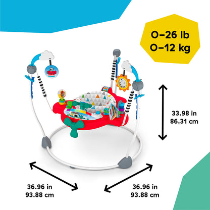 Baby Einstein Neptune's Ocean Discovery Activity Jumper, Ages 6 months +, Max weight 25 lbs., Unisex