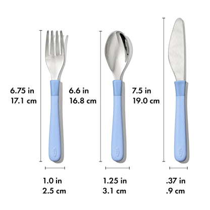 OXO Tot Cutlery for Big Kids - Blossom