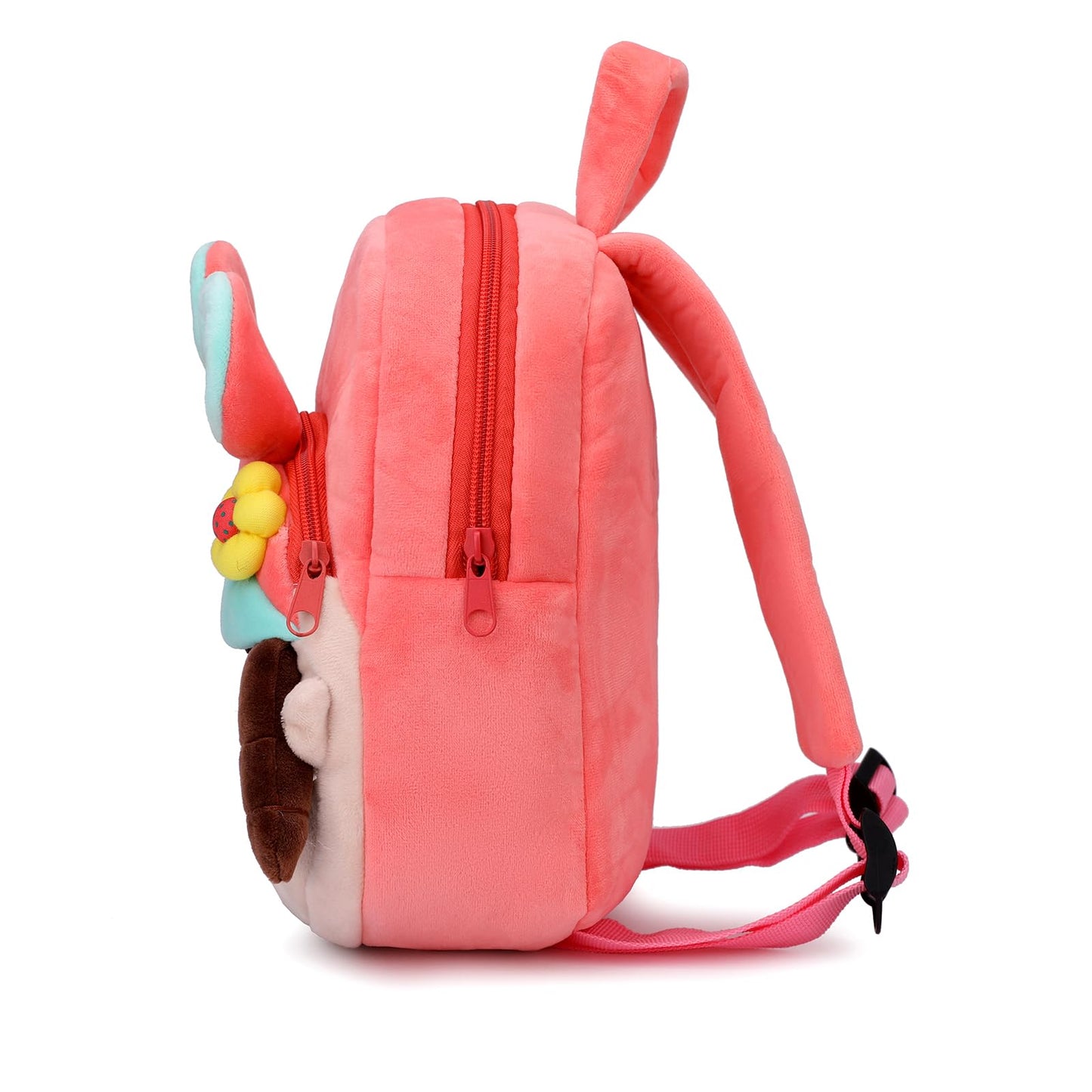 Cute Toddler Backpack Plush Animal Cartoon Mini Travel Daycare Bag for Baby Girl Boy 2-6 Years (Shark Blue)