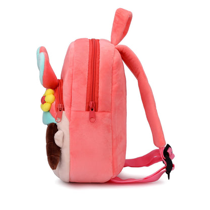 Cute Toddler Backpack Plush Animal Cartoon Mini Travel Daycare Bag for Baby Girl Boy 2-6 Years (Shark Blue)