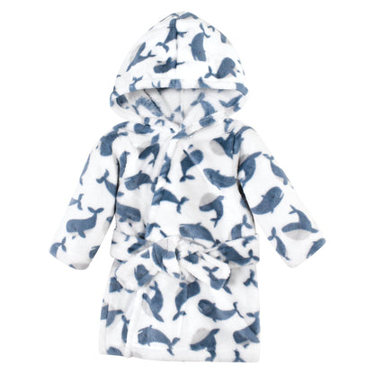 Hudson Baby Unisex Baby Plush Animal Face Bathrobe