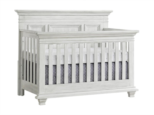 Oxford Baby Weston 4-in-1 Convertible Baby Crib, Dusk Gray, GreenGuard Gold Certified