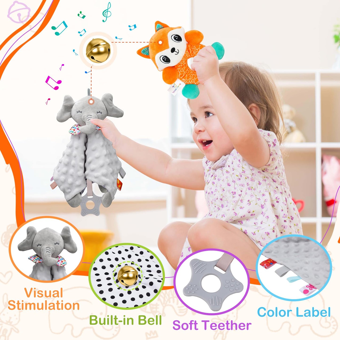 Baby Boy Gifts for Baby Shower, 10Pcs Newborn Baby Shower Boy Gift, Premium & Exquisite Welcome Baby Gift Basket Set Baby Boy Shower Gifts, Baby Boy Gift Basket Set & Baby Boy Gifts Set