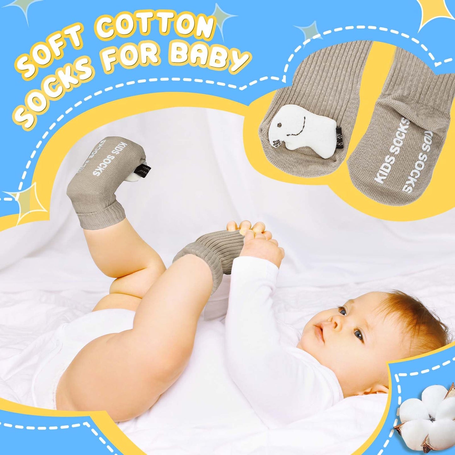 Baby Boy Gifts for Baby Shower, 10Pcs Newborn Baby Shower Boy Gift, Premium & Exquisite Welcome Baby Gift Basket Set Baby Boy Shower Gifts, Baby Boy Gift Basket Set & Baby Boy Gifts Set
