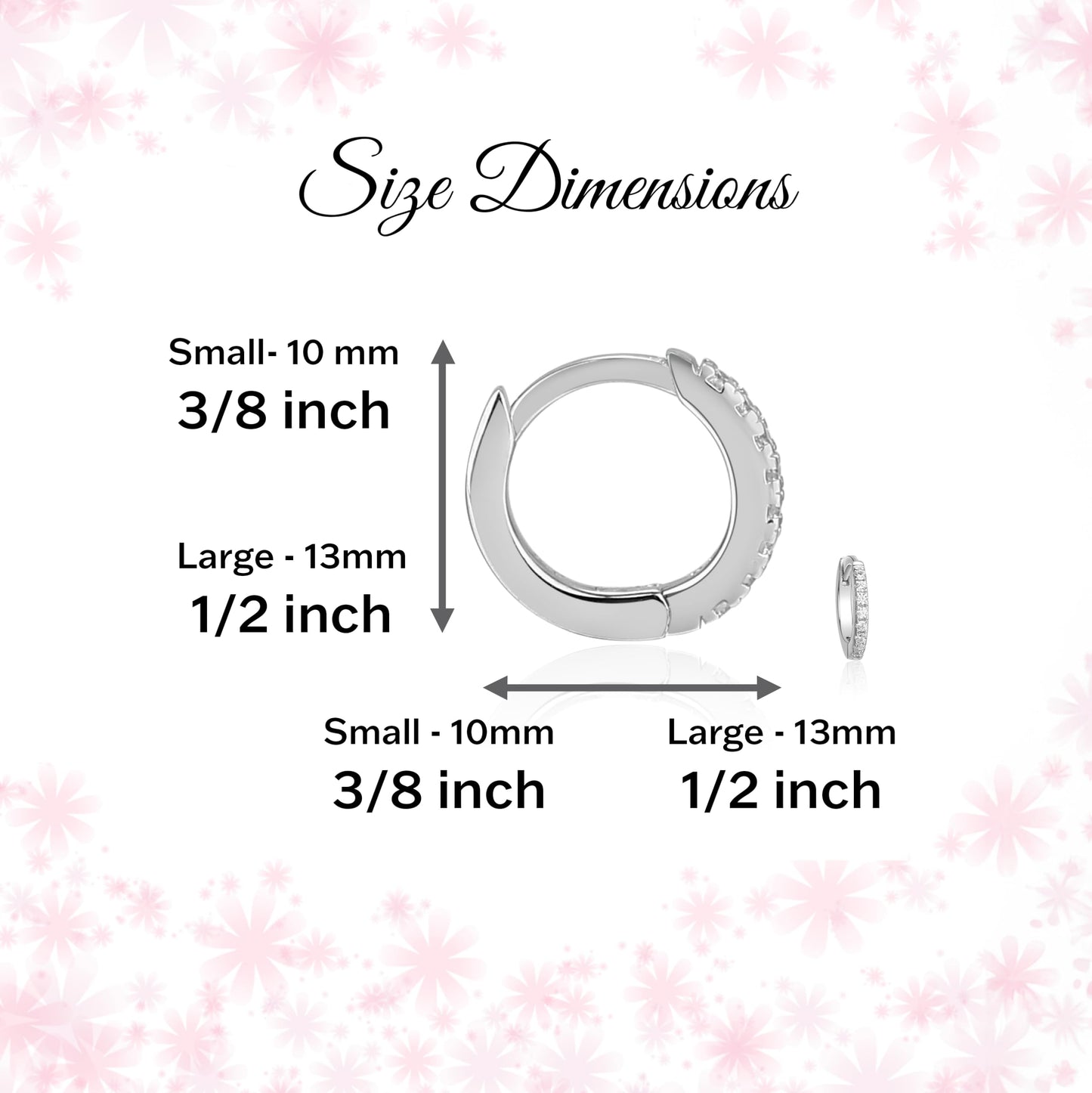 Cherished Moments Sterling Silver and 14K Gold Plated 10mm Hoop Earrings