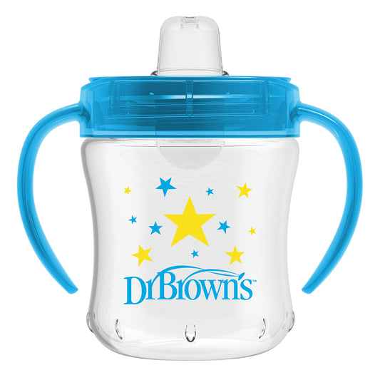 Dr. Brown's Transition Sippy Cup with Soft Spout - Pink - 6oz - 6m+