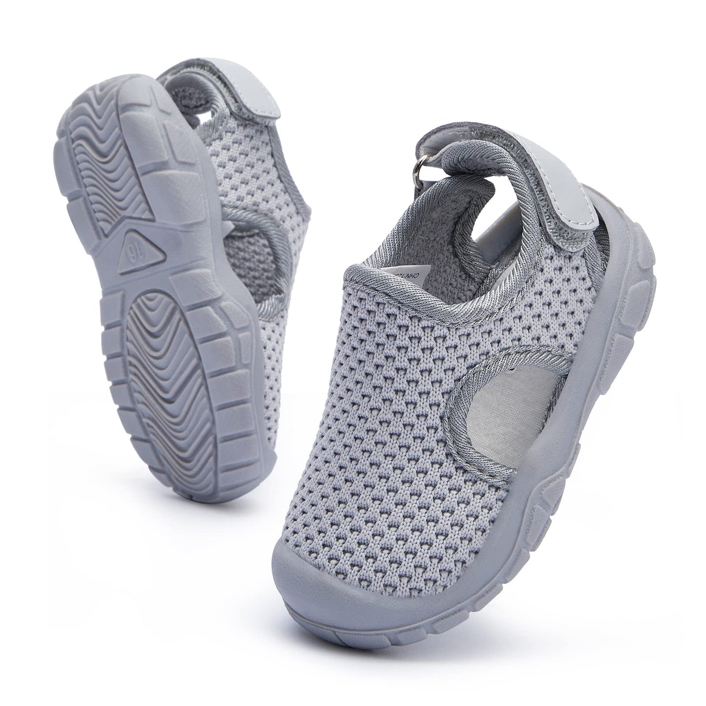 BMCiTYBM Baby Boy Girl Closed Toe Summer Sandals Lightweight Shoes Infant Non-Slip First Walking Sneakers 6 9 12 18 24 Months