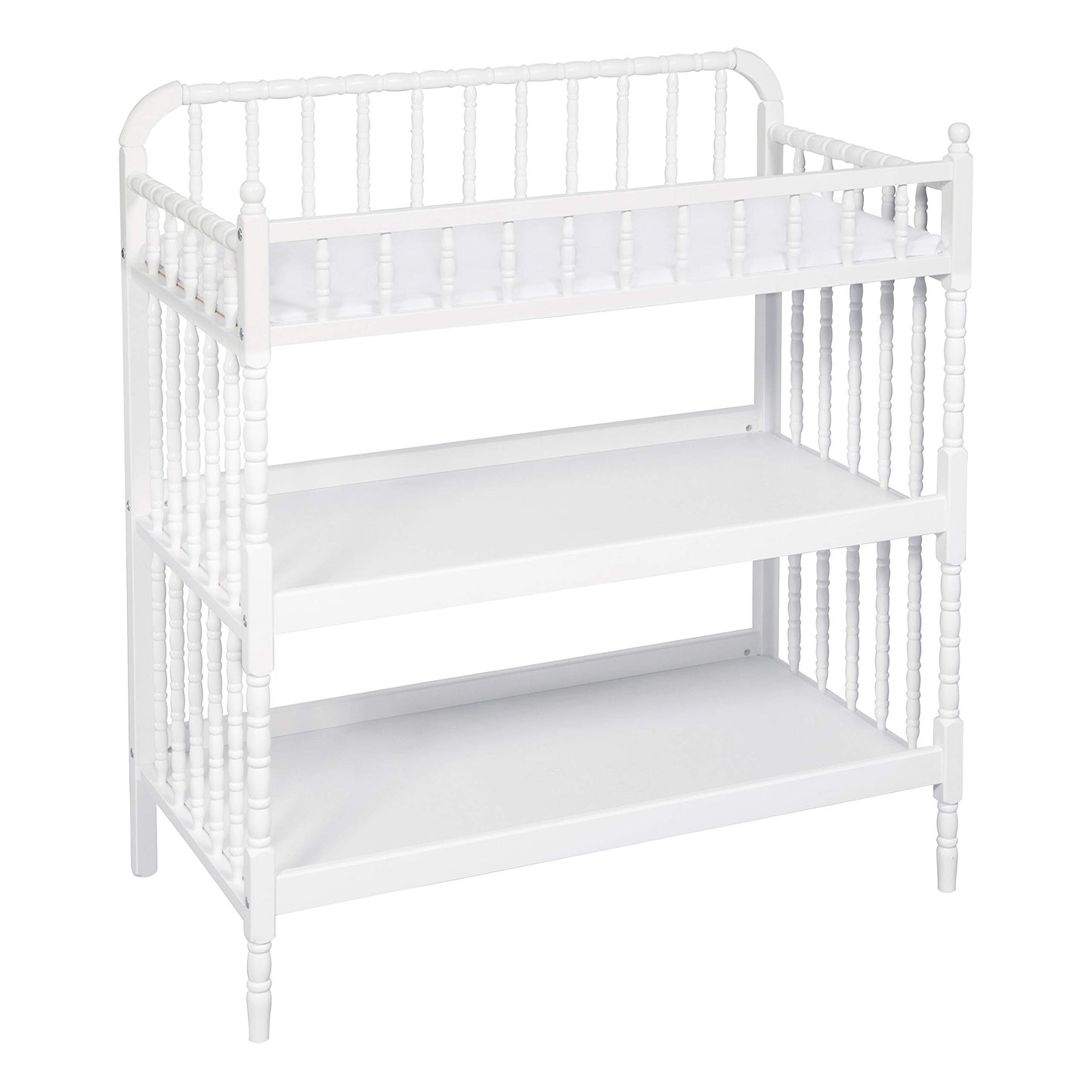 DaVinci Jenny Lind Changing Table with Pad in Rich Cherry